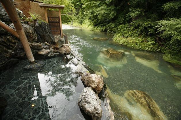 Honke Bankyu Hotel Nikko Bagian luar foto